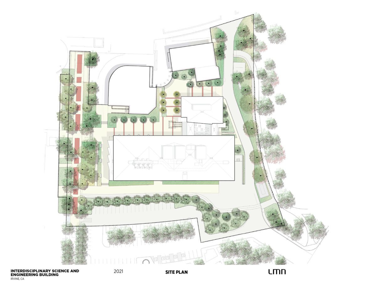 Interdisciplinary Science & Engineering Building, University of California, Irvine - Site Plan